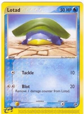 Lotad - 67/100 - Reverse Holo - EN