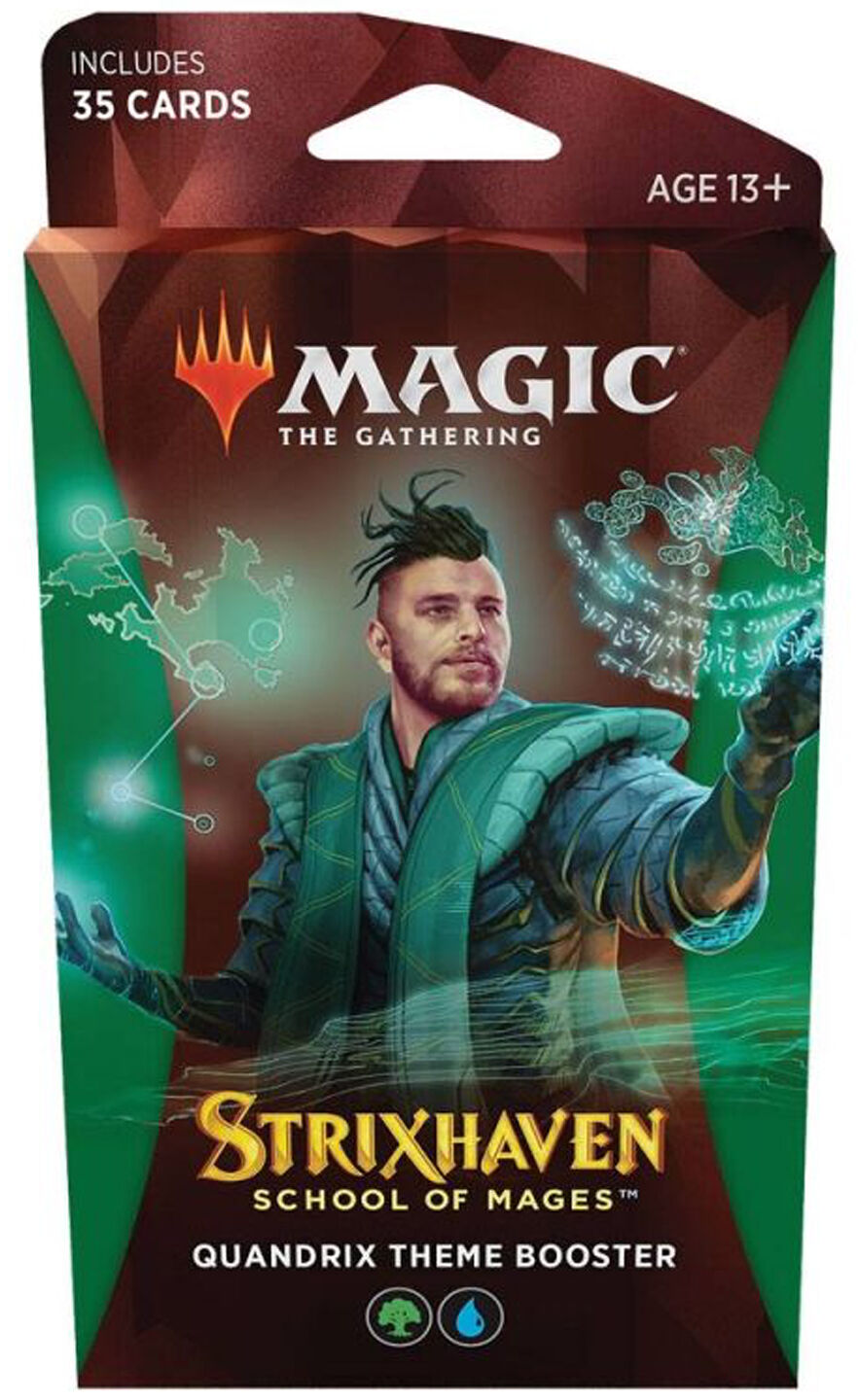 Theme Booster Strixhaven: School of Mages Quandrix - Magic the Gathering - EN Theme Booster Strixhaven: School of Mages Quandrix - Magic the Gathering - EN