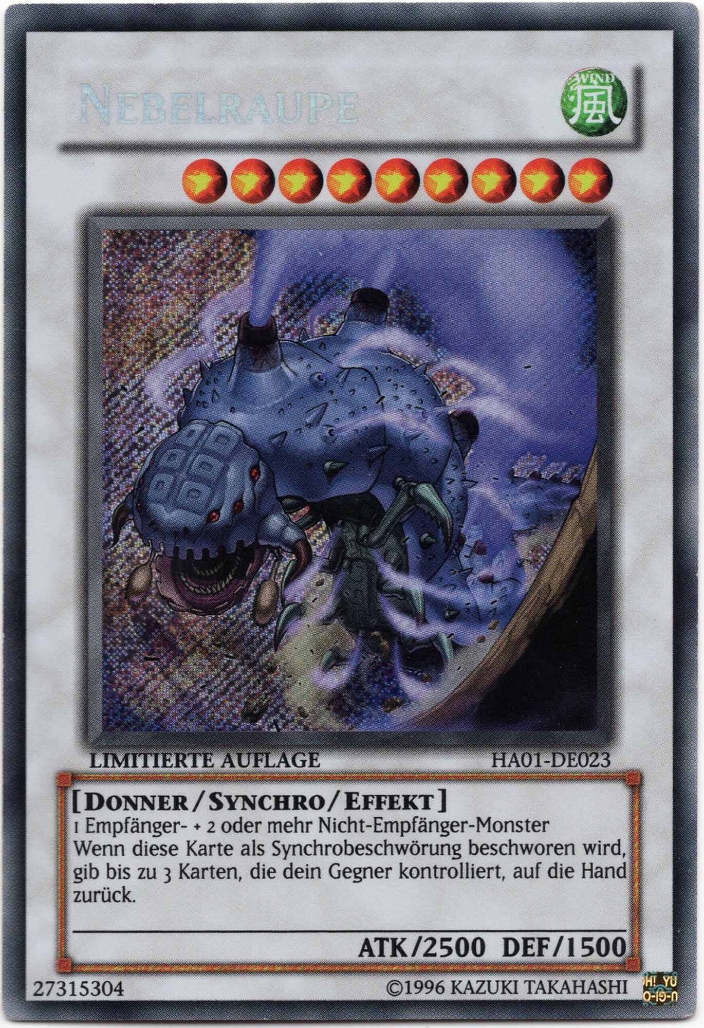 nebelraupe-ha01-de023-secret-rare-limitierte-auflage-moderately-played Nebelraupe - HA01-DE023 - Secret Rare - Limitierte Auflage (Moderately Played)