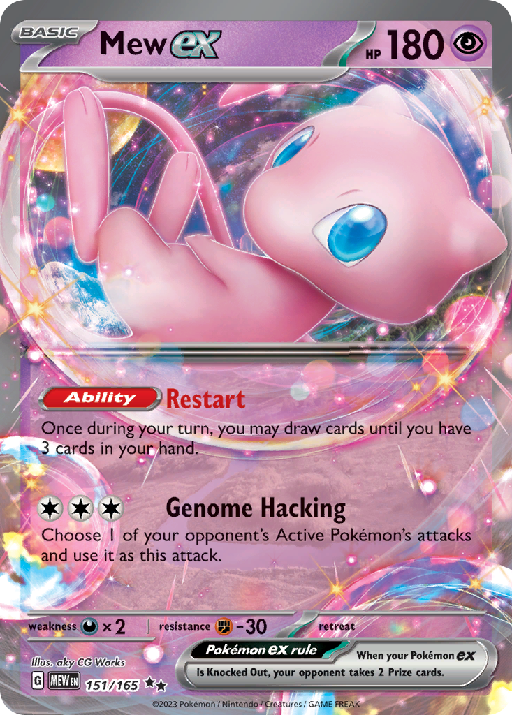 Mew ex - 151/207 - EN Mew ex - 151/207 - EN