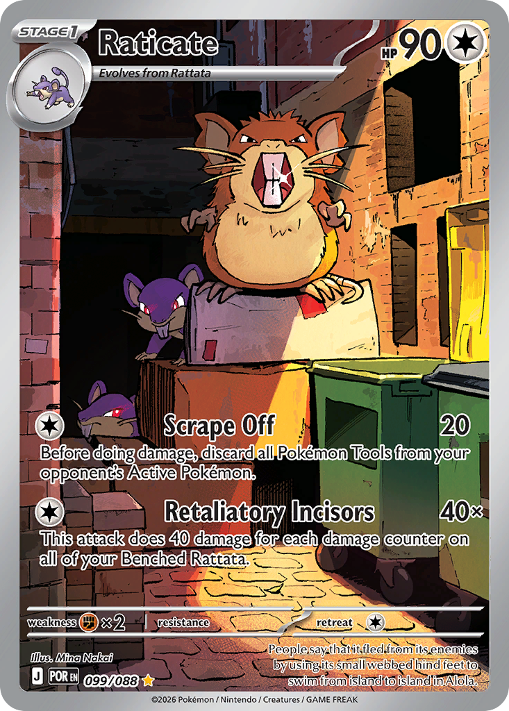 Raticate - 099/088 - EN