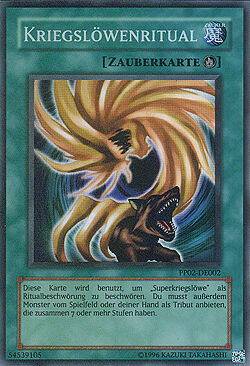 kriegsl-wenritual Kriegslöwenritual - Yu-Gi-Oh!