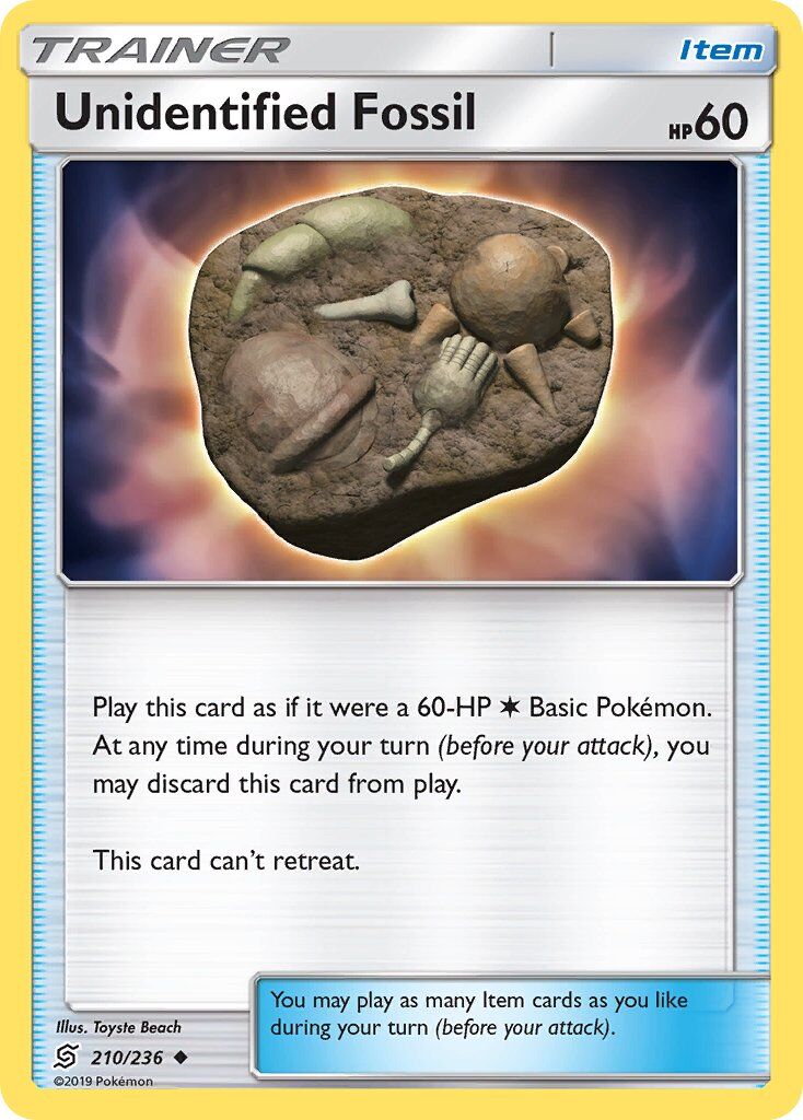 Unidentified Fossil - 210/236 - EN