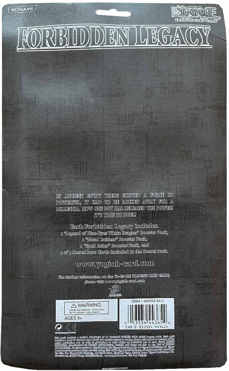 Forbidden Legacy Blister (2005) - Yu-Gi-Oh! - EN