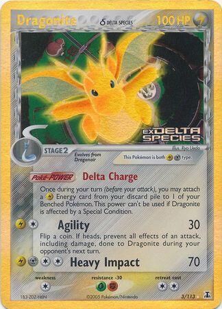 Dragonite - 3/113 - Reverse Holo - EN Dragonite - 3/113 - Reverse Holo - EN