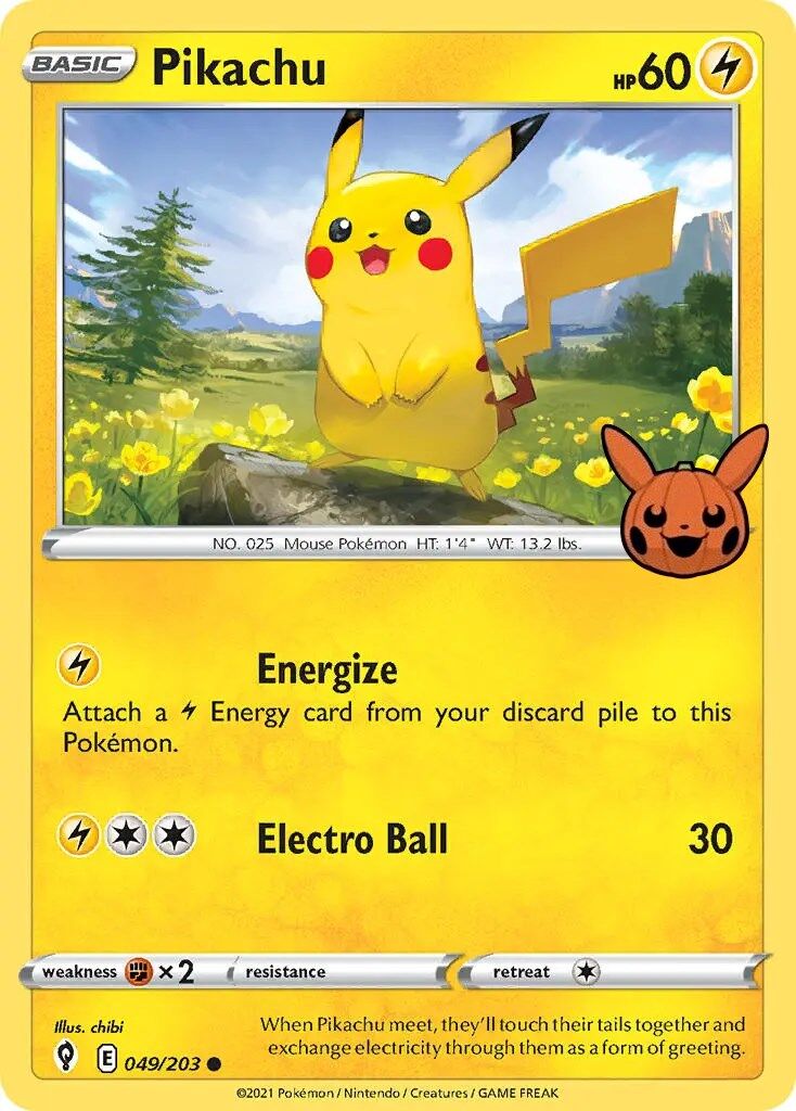 pikachu-049-172-pokemon-tcg-near-mint-en Pikachu - 049/203 - Pokémon TCG - Near Mint - EN