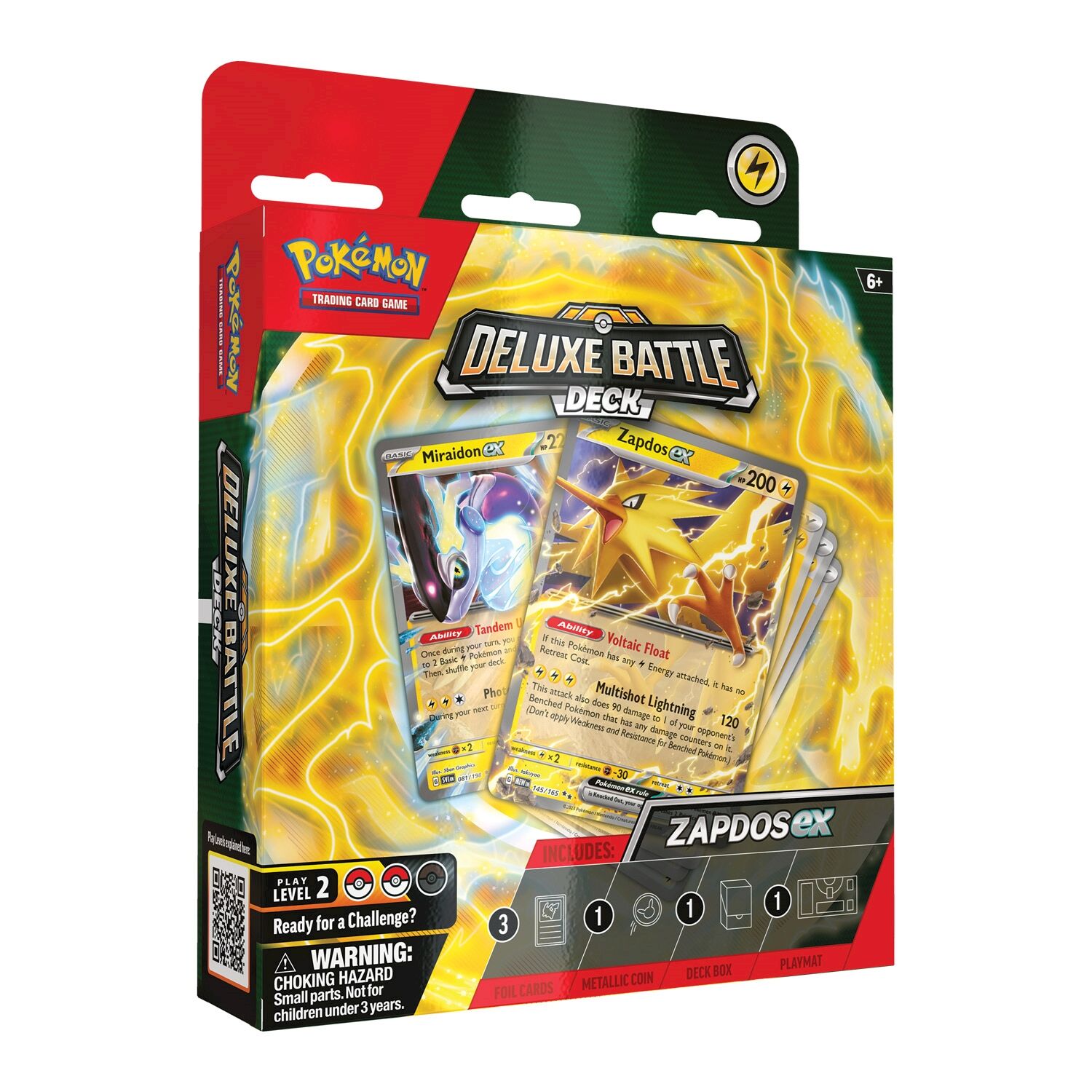 Pokémon Zapdos EX - Deluxe Battle Deck - EN Pokémon Zapdos EX - Deluxe Battle Deck - EN