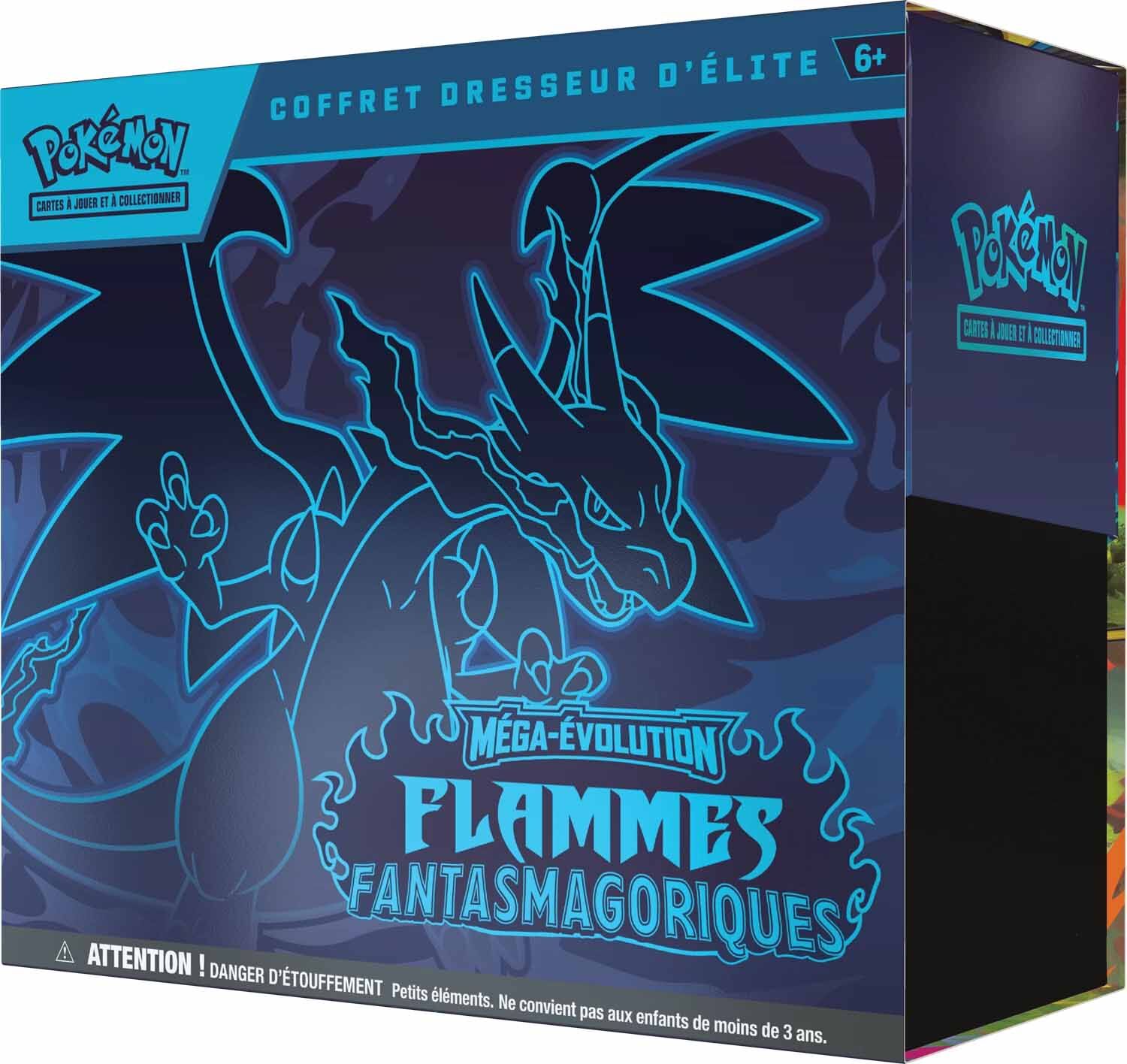 Pokémon JCC: Méga Évolution Flammes Fantasmagoriques Coffret Dresseur d'Élite - FR