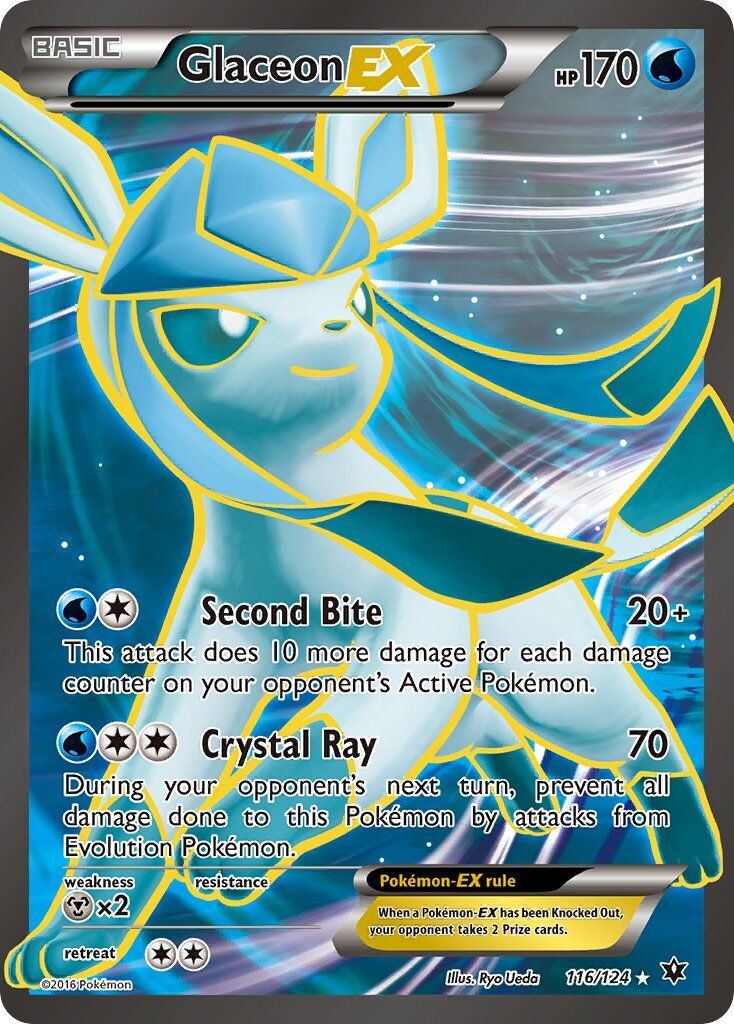 Glaceon-EX - 116/124 - EN Glaceon-EX - 116/124 - EN