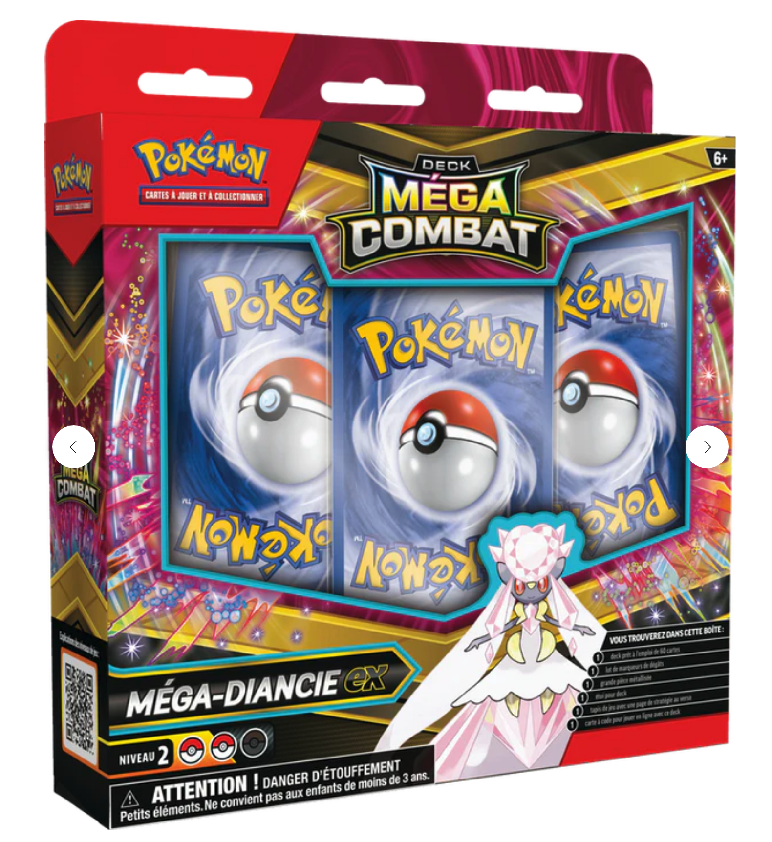 Pokémon JCC: Méga Combat Deck - Méga-Diancie ex - FR Pokémon JCC: Méga Combat Deck - Méga-Diancie ex - FR