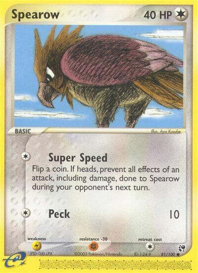 Spearow - 81/100 - EN