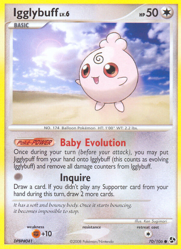 Igglybuff - 70/106 - Reverse Holo - EN