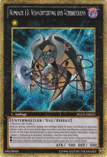 Nummer 13: Verkörperung des Verbrechens - Yu-Gi-Oh!