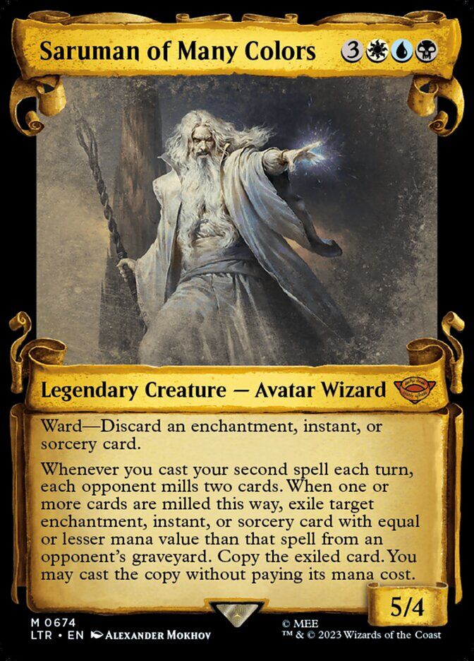 Saruman of Many Colors - LTR 674 - Foil - EN - NM