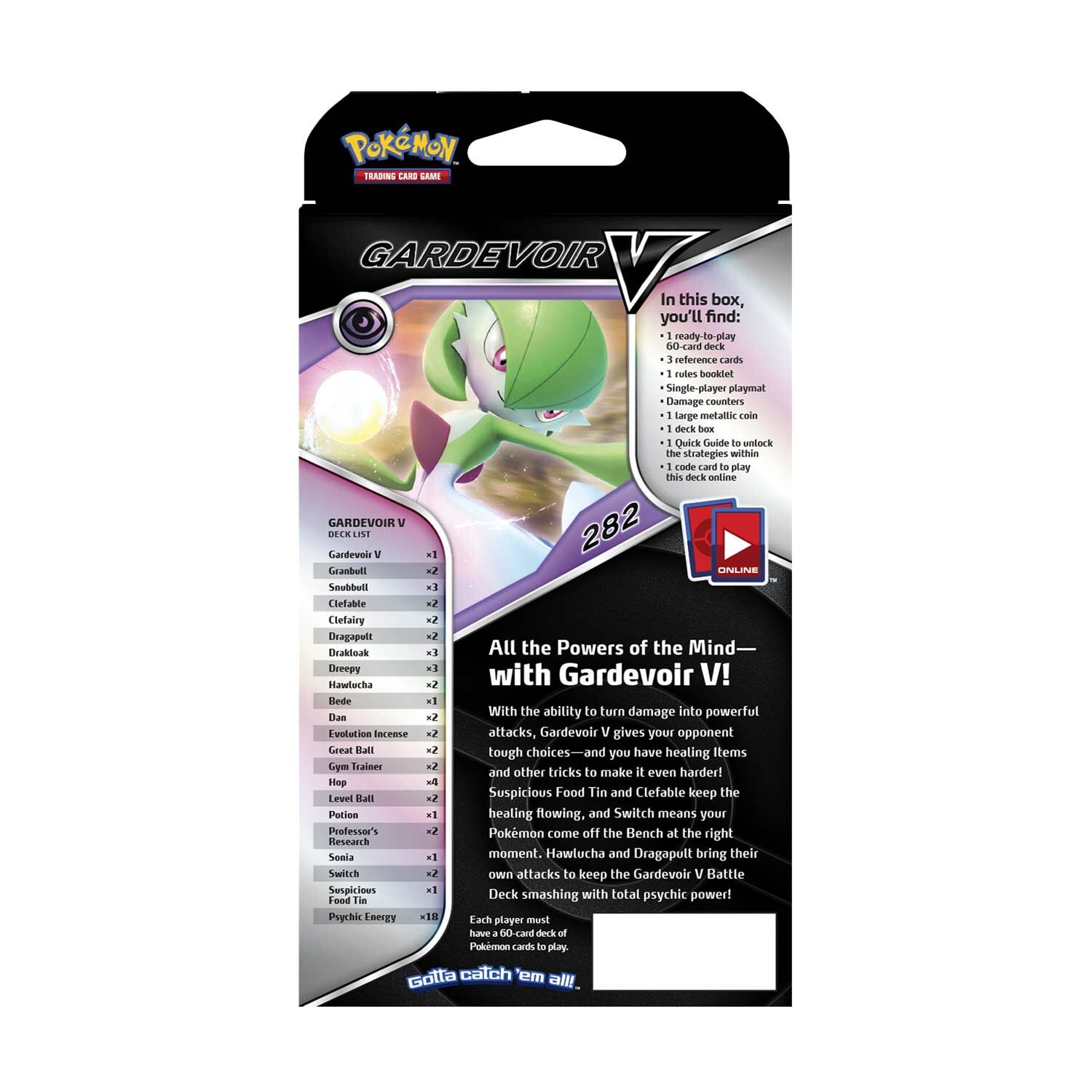Pokémon Gardevoir V Battle Deck - EN