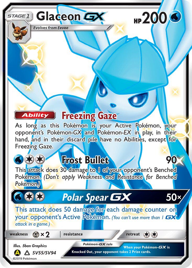 Glaceon-GX - SV55/SV94 - EN