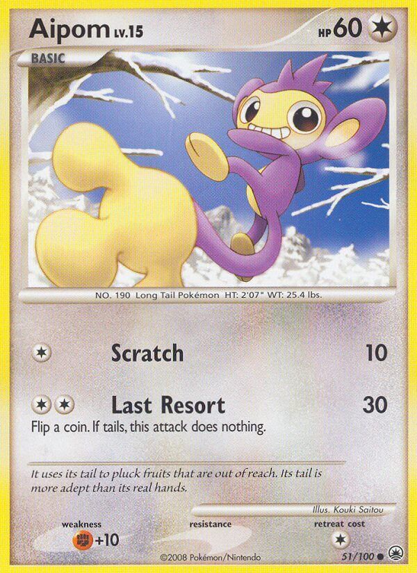 Aipom - 51/100 - EN Aipom - 51/100 - EN