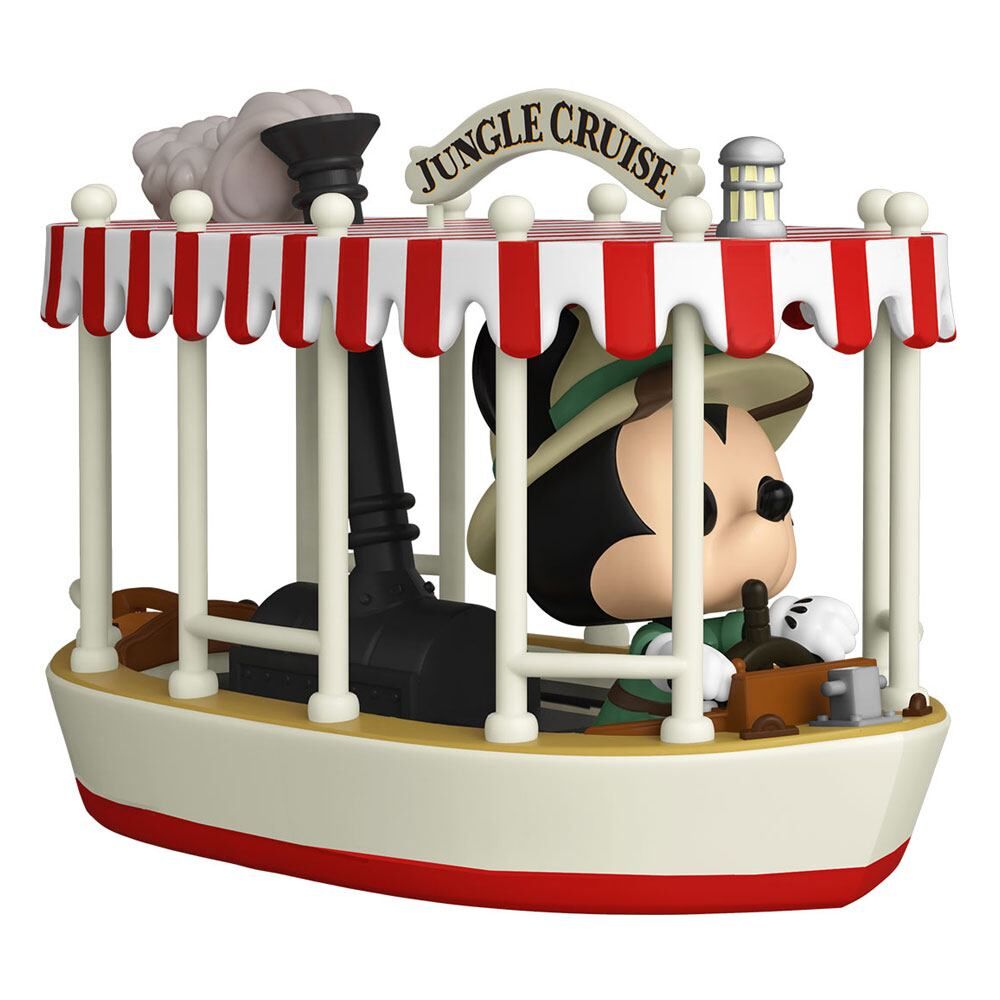Jungle Cruise POP! Rides Vinyl Figur Skipper Mickey w/Boat 15 cm Jungle Cruise POP! Rides Vinyl Figur Skipper Mickey w/Boat 15 cm