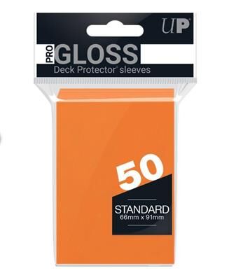 Ultra PRO Standard Sleeves / Orange ( 50 Sleeves ) Ultra PRO Standard Sleeves / Orange ( 50 Sleeves )