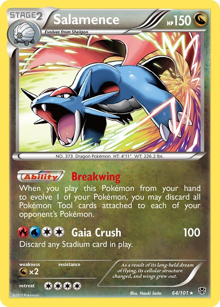 Salamence - 64/101 - EN Salamence - 64/101 - EN