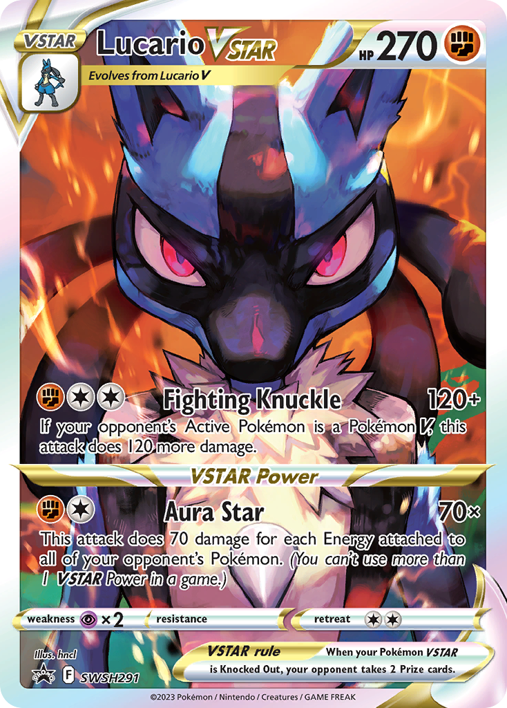 Lucario VSTAR - SWSH291/306 - EN Lucario VSTAR - SWSH291/306 - EN