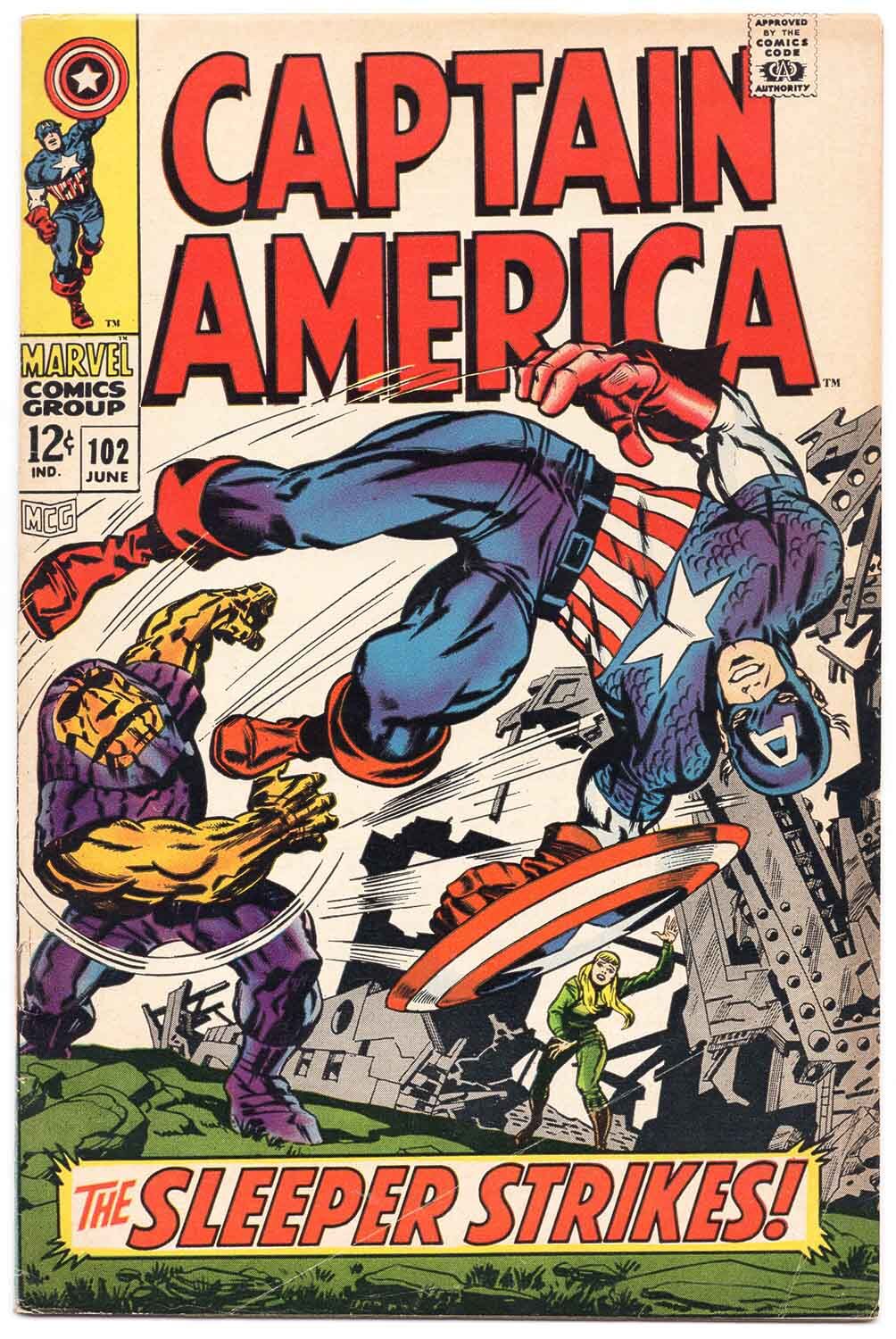 Captain America #102