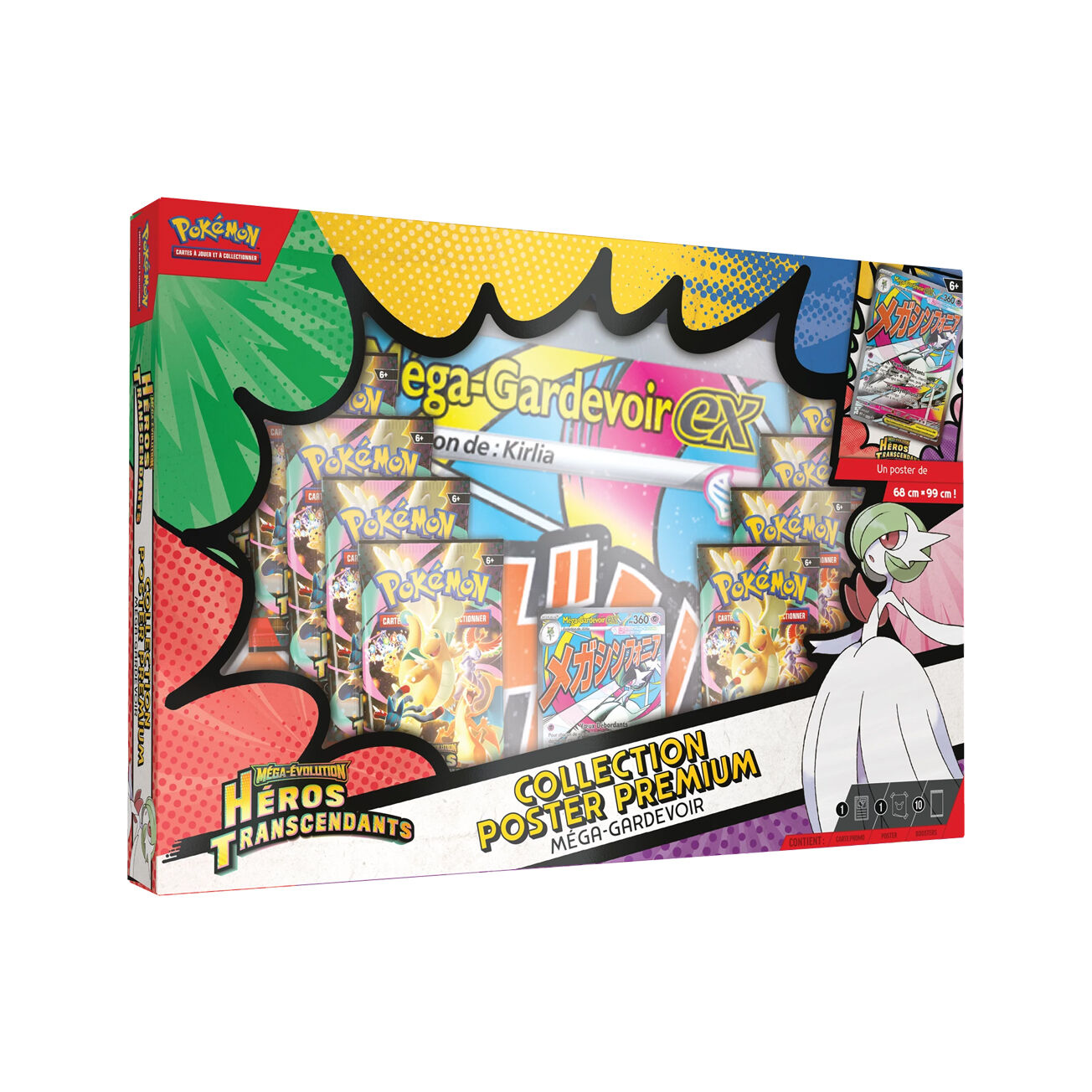 Mega Evolution Héros Transcendants Mega Gardevoir Poster Collection - FR