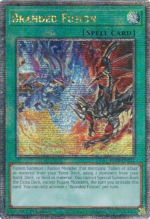 Branded Fusion - BLTR-EN111 - Quarter Century Secret Rare - 1. Auflage