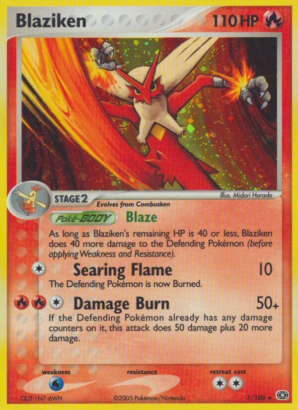 Blaziken - 1/106 - EN Blaziken - 1/106 - EN