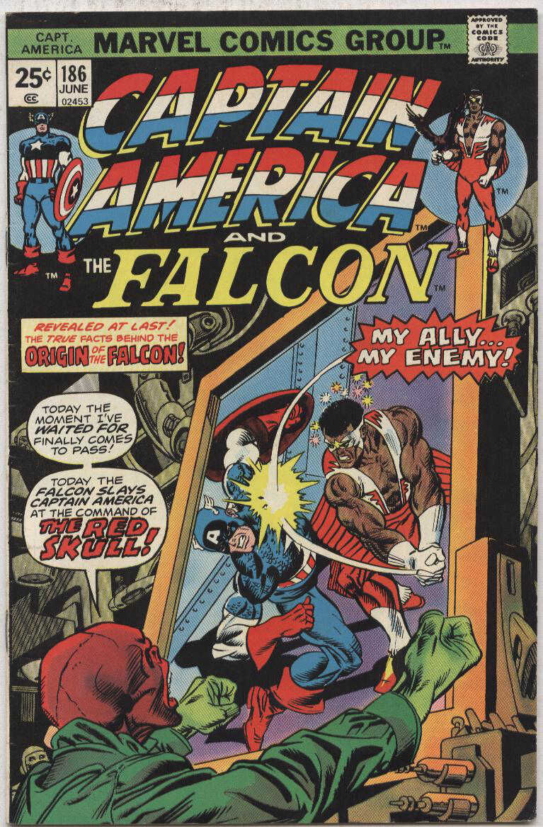 Captain America #186