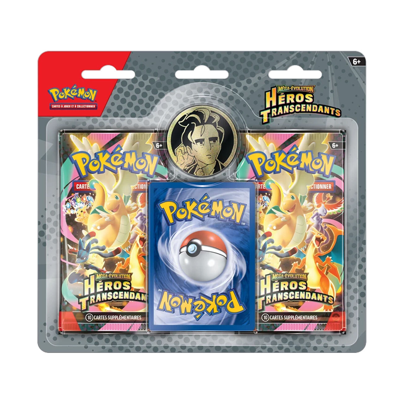 Pokémon TCG: Mega Evolution - Héros Transcendants 2-Pack Blisters - FR