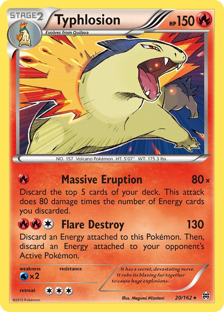 Typhlosion - 20/162 - EN Typhlosion - 20/162 - EN