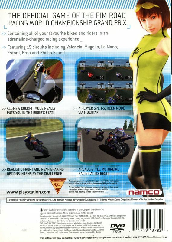 MotoGP 3 - PS2 - DE