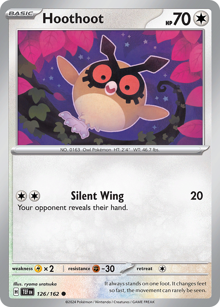 Hoothoot - 126/162 - EN