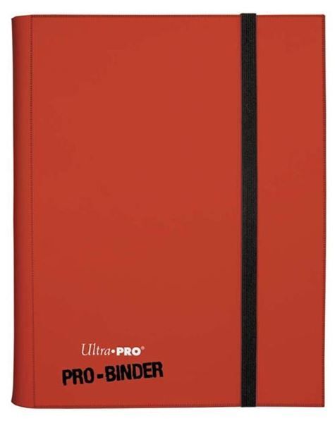 ultra-pro-pro-binder-rot Ultra PRO 9-Pocket Ordner - PRO-Binder Rot