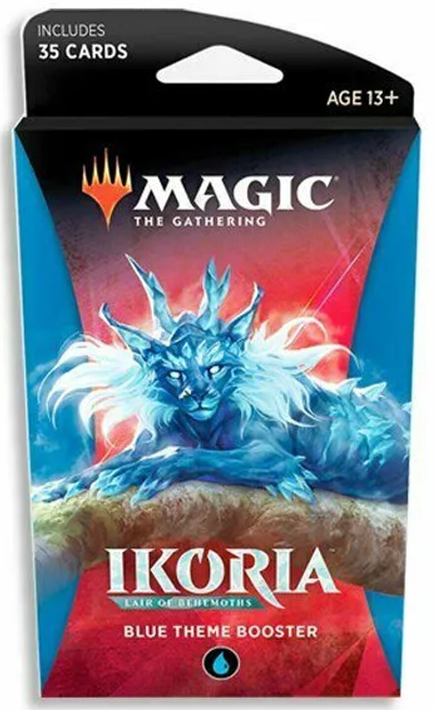 Theme Booster Ikoria Lair of Behemoths Blue - Magic the Gathering - EN Theme Booster Ikoria Lair of Behemoths Blue - Magic the Gathering - EN