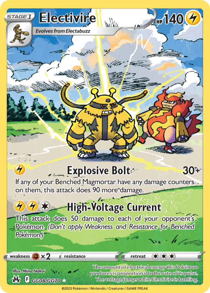 Electivire - GG08/GG70 - EN Electivire - GG08/GG70 - EN