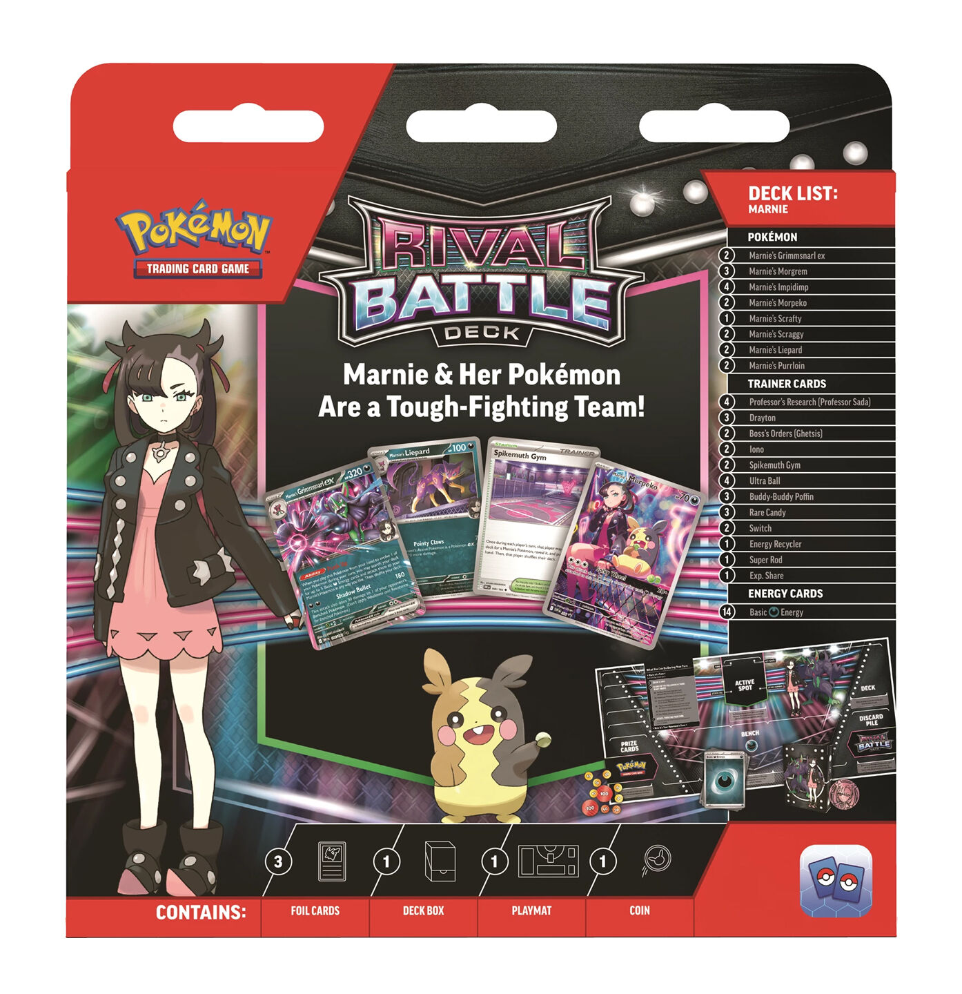 Pokémon Rival Battle Deck - Marnie - EN