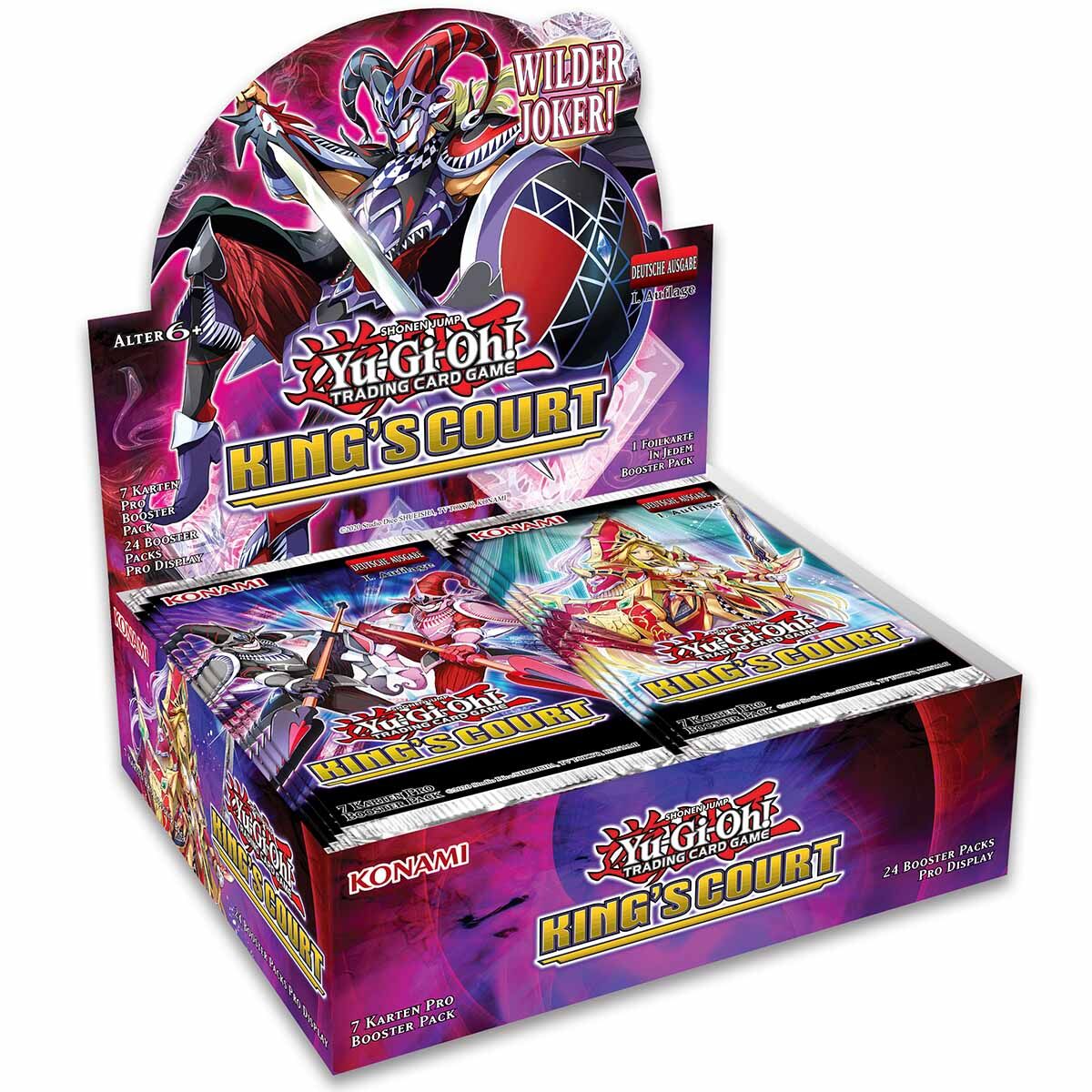 kings-court-booster-display-yu-gi-oh-de-1 Kings Court Booster Display - 1. Auflage - Yu-Gi-Oh! - DE