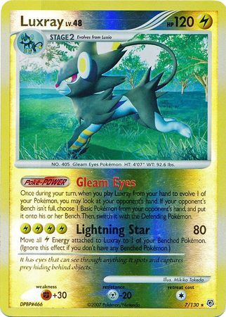 Luxray - 7/130 - Reverse Holo - EN