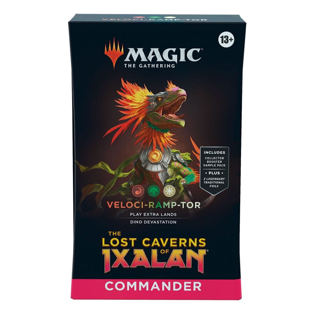 The Lost Caverns of Ixalan Commander Deck - Veloci-Ramp-Tor - Magic the Gathering - EN