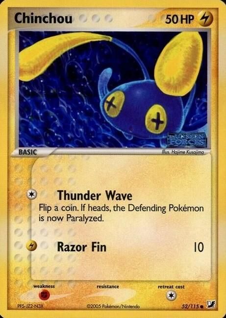 Chinchou - 52/115 - Reverse Holo - EN