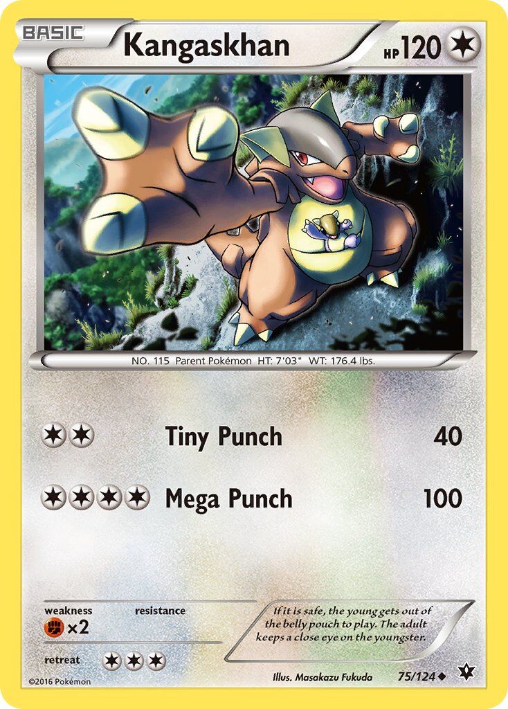 Kangaskhan - 75/124 - EN Kangaskhan - 75/124 - EN