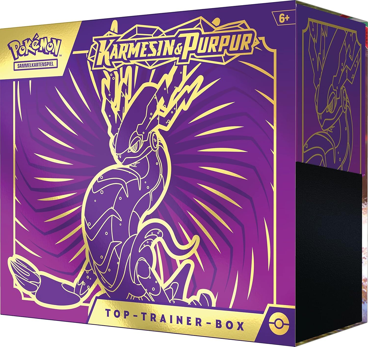 Pokémon TCG: Karmesin & Purpur Top-Trainer-Box (Miraidon) - DE