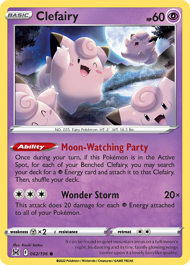 Clefairy - 062/217 - EN Clefairy - 062/217 - EN