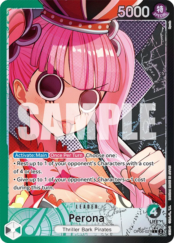 Perona - OP06-021 - Alternate Art - EN