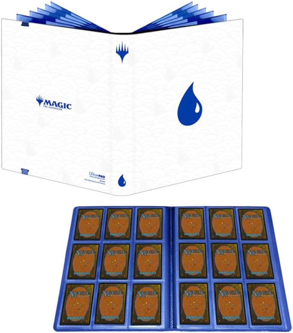 UP - Mana 8 - 9 Pocket Pro Binder - Island for Magic The Gathering 
