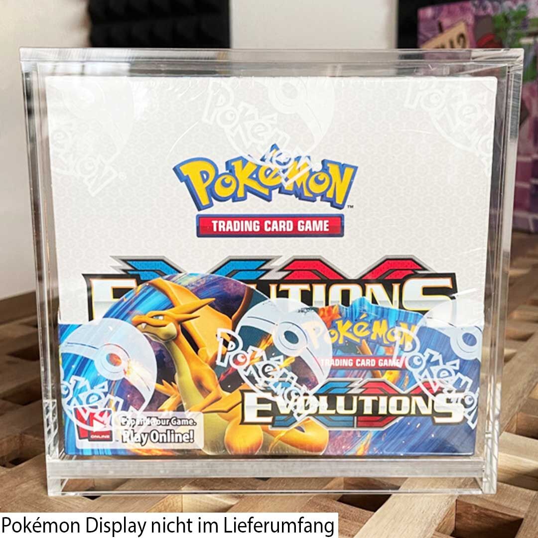 Pokémon Acrylic Booster Box Display (for Modern Displays)