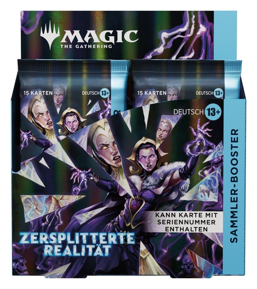 Magic the Gathering - Zersplitterte Realität Sammler-Booster Display (12) - DE