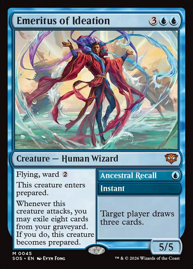 Emeritus of Ideation // Ancestral Recall - SOS 45 - Normal - EN - NM